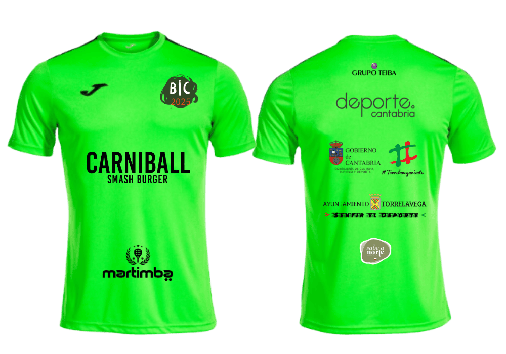 camiseta de padel personalizada