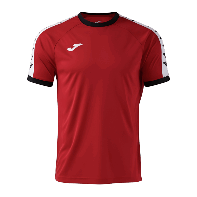 camiseta roja padel joma hombre