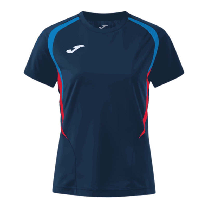 Camiseta Azul Marino Padel Joma Mujer