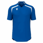 camiseta azul padel macron hombre