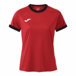 Camiseta Roja Padel Joma Mujer