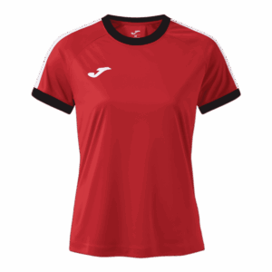 Camiseta Roja Padel Joma Mujer